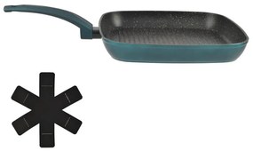 RCK Sea Line tapadásmentes alumínium grillserpenyő 28*28cm indukciós 15812