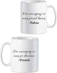 Bögre 330 ml x2 Ajándék Nagymama és Nagypapa Napjára Születésnap Névnap