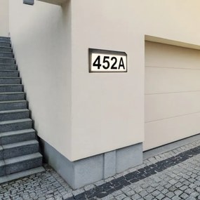 Briloner 3797015 - LED napelemes házszám LED/0,5W/1,2 IP44