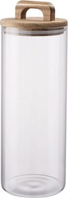 STORAGE üveg tároló akácfa fedéllel 1800ml