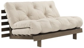 Bézses krémszínű kinyitható kanapé 140 cm Roots – Karup Design