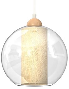 Csillár zsinóron TELA 1xE27/60W/230V á. 25 cm