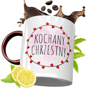 Bordó Bögre Keresztelőre Születésnapi Ajándék fényképes nyomattal