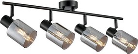 Italux Santia SPL-65342-4-BK-SG Spotlámpa 4x40W/E14 IP20