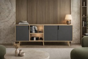 Latina Modern 180 - Sapphire Oak, Anthracite v2