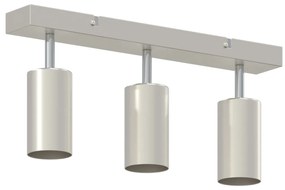 Mennyezeti Spotlámpa 3 Irányban Állítható Brushed Nickel GU10
