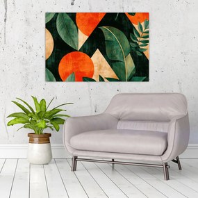 Kép - Geometrikus természeti minták II. (90x60 cm)