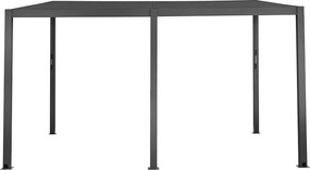 Félnyeregtetős bioklimatikus pergola lamelákkal 3 x 4 M