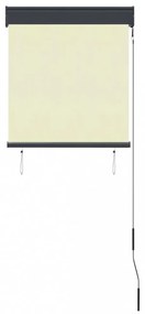 krémszínű kültéri roló 60 x 250 cm