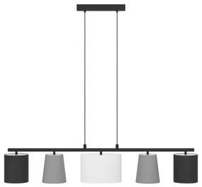 Eglo 98588 - Csillár zsinóron ALMEIDA 5xE14/25W/230V
