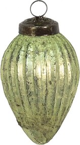 Karåcsonyi gömb zöld, barna 5*7 cm 5x7 cm