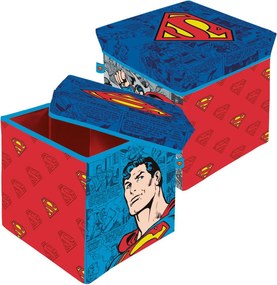 Superman Comic játéktároló 30×30×30 cm