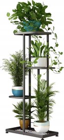 Fém Virágágyás 6 Szintes – Ipari Virágtartó Állvány Stabil