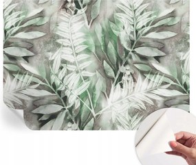 Öntapadós fali fotótapéta Hálószobába Akvarell levelek 208x146 cm