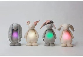 Moonie - Snuggle buddy dallammal és lámpával nyuszi ezüst