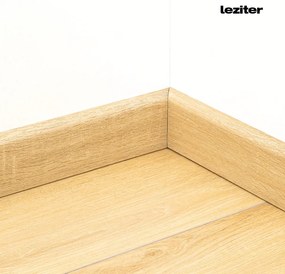 Vinyl SPC padlószegély Serengeti dió 2400x60x12 mm