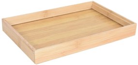 BISK Erga Laos, bambusz fürdőszobai konténer 23x15x4cm, natúr barna, ERG-08109