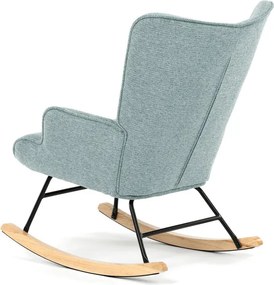 Hintaszék, kék, szövet, AK-373 BLUE2