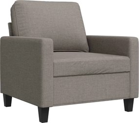 vidaXL tópszínű szövet kanapéfotel 60 cm