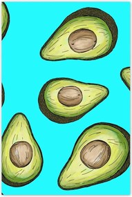Poszterek 60x90 Avokádó Gyümölcs Natu mag