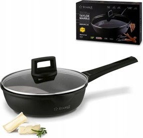 Serpenyő Indukciós Fedővel Mély Gáz Starke Pro Taylor Marble 24 cm