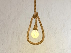 Foglalat E27 / 1,5m / kötél - természetes - BH671-2