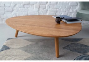 Contrast Pick kőrisfa dohányzóasztal - Ragaba