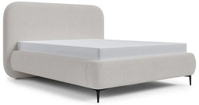 Franciaágy 140 cm Mononoke 140 (ágyráccsal) (világos bézs + fekete). Akció -15%. 1100392