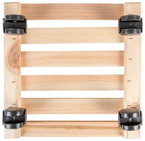 Fa gurulós virágállvány (magasság 8 cm) Indoor &amp; Outdoor – Esschert Design