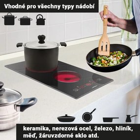 JAGO Főzőlap kerámia GLKM01 3000 W