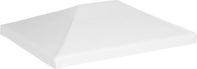 vidaXL fehér pavilon-tetőponyva 270 g/m² 4 x 3 m