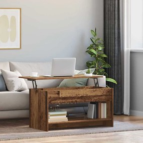 Dohányzóasztal Régi fa 102 x 50 x 52.5 cm Faanyag