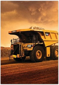 Poszterek 70x100 Mr. Maniek és a teherautó