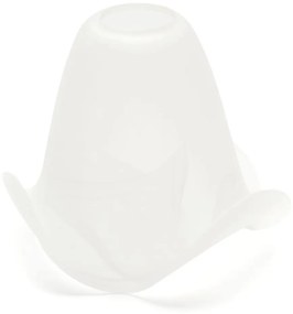 Pótló üveg SISI E14 csillárhoz, 13 cm átmérő, fehér