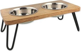 Fa tálka szett állvánnyal kutyáknak Dog Fantasy – Plaček Pet Products