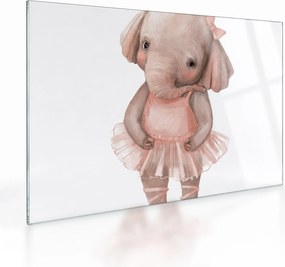 Üveg kép - Akvarell állatka N⁰5 (70x50 cm)