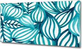 Fotó üvegkép Trópusi levelek 125x50