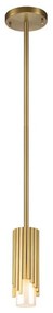 Elstead MARVELE-MP-AB-OPAL - MARVELE rúdról függő csillár 1xE14/40W/230V aranyszínű
