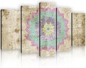 Vászonkép 100x60 Mandala moduláris harmónia nyugalom absztrakt geometria művészet