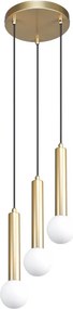 Italux modern függeszték filano opál arany itxpnd-33574-3-gd