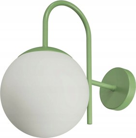 Osmont ANC40010 Ancha 2 fali üveg lámpa olívazöld fehér IP40 25W