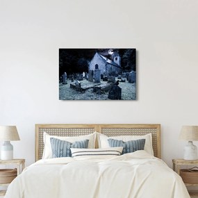Kép - sötét éjszaka (90x60 cm)