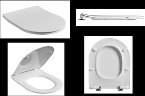 AREZZO design OREGON Soft Close lecsapódásgátlós WC tető AR-ORSC