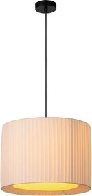 LUCIDE 21439-40-31 FOLD Ernyős Függesztett Lámpa Fehér E27 IP20