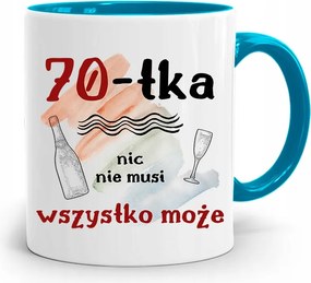 Bögre Tökéletes Ajándék Születésnapra 70 70-es 70-es évek fotónyomtatással