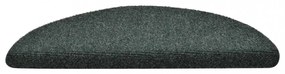 15 db zöld tűlyukasztott öntapadó lépcsőszőnyeg 56 x 17 x 3 cm
