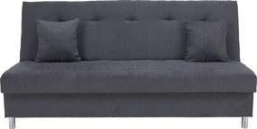 Kihúzható kanapé, szürke, ALADA