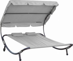 Craftfield Bahama 2 személyes pihenőágy, szürke