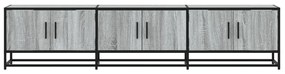 szürke sonoma színű szerelt fa TV-szekrény 180 x 35 x 41 cm