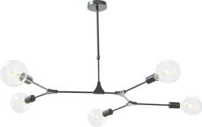 Dar lighting modern függeszték euphemia fekete dareup0539